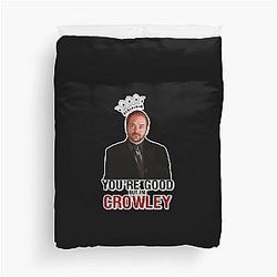 I'm Crowley Sticker Duvet