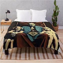 Aleister Crowley Throw Blanket