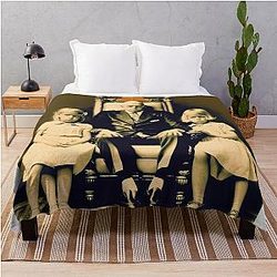 Aleister Crowley Throw Blanket