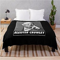Aleister Crowley - Do what you wilt - The great beast Throw Blanket