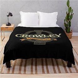 Crowley Irish Surname Irish Family Name Gifts Throw Blanket