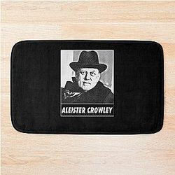 Aleister Crowley - Do what thou wilt - The Great Beast V4 Bath Mat