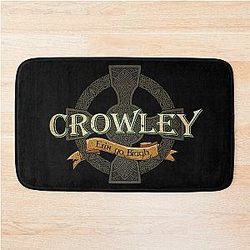 Crowley Irish Surname Irish Family Name Gifts Bath Mat