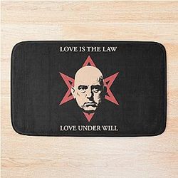 Aleister Crowley Bath Mat