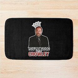 Crowley! Sticker Bath Mat