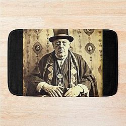 Aleister Crowley Bath Mat