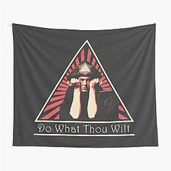 Aleister Crowley Do What Thou Wilt Tapestry