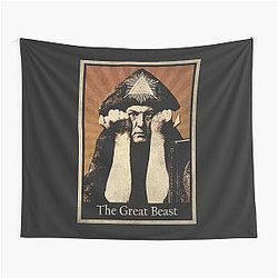 Aleister Crowley The Great Beast  Tapestry