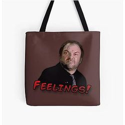 Crowley Feelings All Over Print Tote Bag