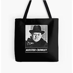 Aleister Crowley - Do what you wilt - The Great Beast V4 All Over Print Tote Bag