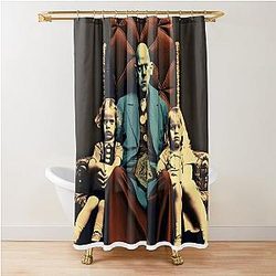 Aleister Crowley Shower Curtain