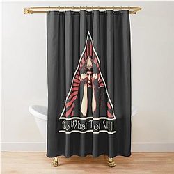 Aleister Crowley Do What You Wilt Shower Curtain