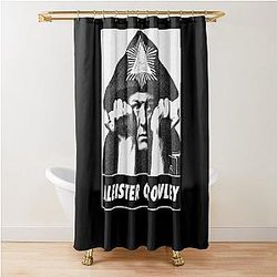 Aleister Crowley - Do what you wilt - The Great Beast v3 Shower Curtain