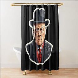 Aleister Crowley The Beast 666 Shower Curtain