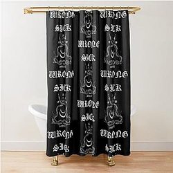 Crowley Design T-Shirt Shower Curtain