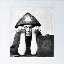 Aleister Crowley Poster