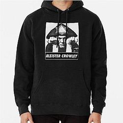 Aleister Crowley The Great Beast V3 Pullover Hoodie