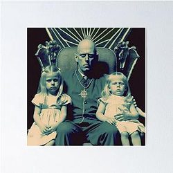 Aleister Crowley Poster
