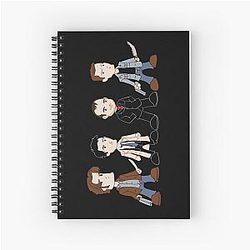 Sam Dean Castiel Crowley Notebook