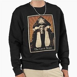 Aleister Crowley The Great Beast Sweatshirt