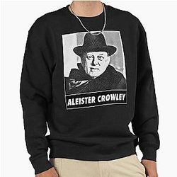 Aleister Crowley Do what will The great beast v4 Pullover Sweatshirt