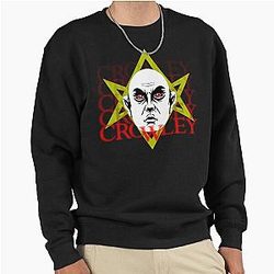 Aleister Crowley summoned Thoth mastering magick defying demons Pullover Sweatshirt