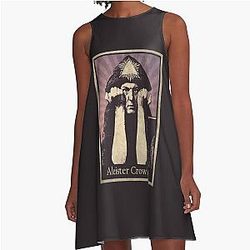 Aleister Crowley A line dress