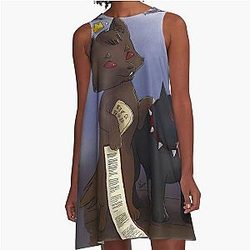 Crowley King of Hell A-Line Dress