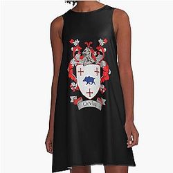 Crowley Coat of Arms A-Line Dress