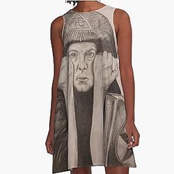 Aleister Crowley A-Line Dress