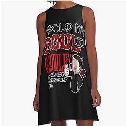 I Sold My Soul to the Devil A-Line Dress