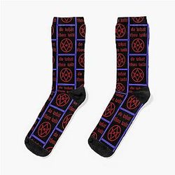 Aleister Crowley Socks