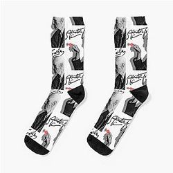 Aleister Crowley Vintage Occult Paganism Fan Socks