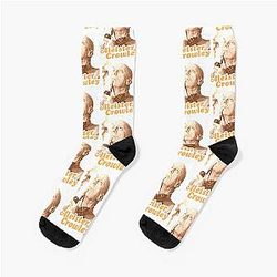 Aleister Crowley Vintage Paganism Fan Art Socks