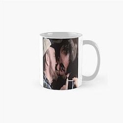 Bobby Singer and Crowley Kissing Supernatural Classic Mug