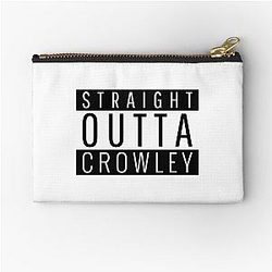 Straight Outta Crowley Texas Zipper Pouch
