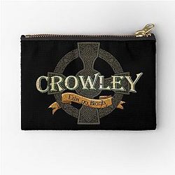 Crowley Irish Surname Irish Family Name Zipper Pouch