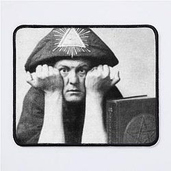 Aleister Crowley Mouse Pad