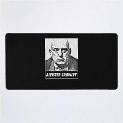 Aleister Crowley - Do what will - The great beast v2 Desk Mat