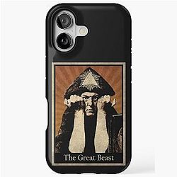 Aleister Crowley The Great Beast iPhone Case