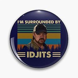 Crowley Supernatural Im surrounded by Idjits, Supernatural Pin