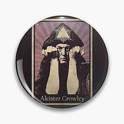 Aleister Crowley Pin