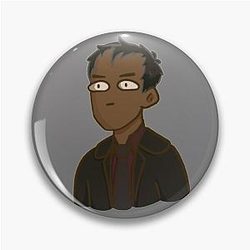 Traumatized Crowley Pin