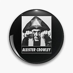 Aleister Crowley - Do what will - The great beast V3 Pin