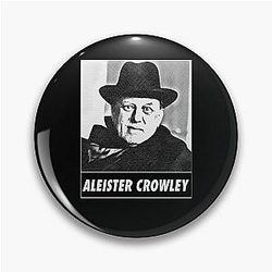 Aleister Crowley - Do what you wilt - The great beast 4 Pin