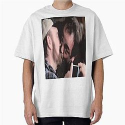 Bobby Singer and Crowley Kissing Supernatural T-Shirt