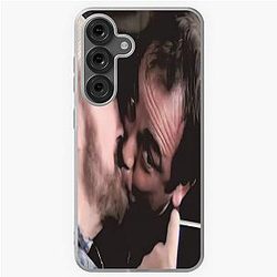 Bobby Singer and Crowley Kissing Supernatural Soft Case
