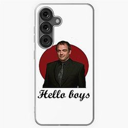 Hello Boys - Crowley Supernatural Samsung Galaxy Case
