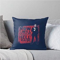 Supernatural Now If You'll Excuse Me I Have a Little Hell to Raise Crowley Throw Pillow