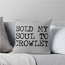 Sold Soul to Crowley Supernatural Throw Pillow